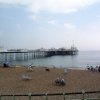 Brighton Pier and Beach in Brighton, East Sussex