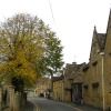 Honey coloured houses, Bourton-on-the-Water, in the Cotswolds.
