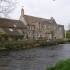Cottage on River Coln, Fairford, Gloucestershire