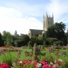 Bury St Edmunds - The beautiful Abbey Gardens and St Edmundsbury Cathedral