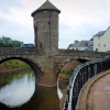 Monnow Bridge & Gatehouse Pub, Monmouth, Monmouthshire, Wales