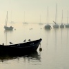 Misty morning, Keyhaven, Hampshire