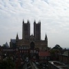 Lincoln Cathedral from Castle Ramparts, Lincoln