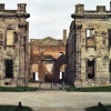 This is the front of Sutton Scaresdale Hall, Derbyshire