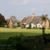 Looking across Elmley Castle cricket pitch. - Looking from Kersoe lane, Elmley Castle, Worcs.