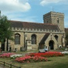 This is a photo I took in Bedford in June 2003 at St Peter's Church