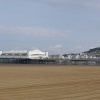 Pier and beach. Weston-Super-Mare, Somerset