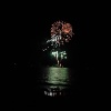 Fireworks out at Sea, Sandbanks, Poole, Dorset