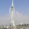The new landmark of Portsmouth, known as the Spinnaker Tower