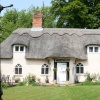 Thatched village cottage