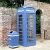 Blue phone box