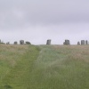 The Merry Maidens stone circle, near Lamorna, Cornwall