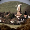 Spooky version of the windmill, Quainton, Bucks