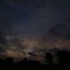 Sky at dusk over Padbury, Bucks.