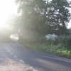 October early morning sun