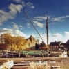Sailing barge at Lower Halstow, kent