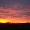 Breaking of a new day over Bishop Auckland