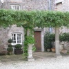 Columns in Courtyard at Ugbrooke House