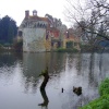 Is that the Scotney Castle monster in the lake ?