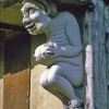 Medieval gargoyle in Palace Street, Canterbury