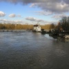 River Thames in flood