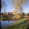 The pond at Godinton House, near Ashford, kent