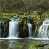 Waterfall on the Lathkill River, Lathkill Dale