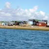 Beach huts at Mudeford