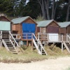 Beach huts at Studland