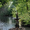 The fountain at Haden Hill park