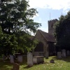 St Margaret's from the 12th century road.