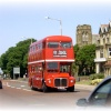 Ex London bus in St Annes