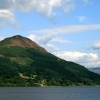 Lake Bassenthwaite from the west bank.