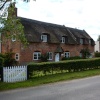Woodbastwick thatched cottages