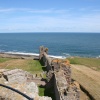 The coast of Northumberland from Dunstanburgh Castle