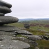 The Cheesewring on top of Bodmin Moor
