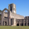 Fountains Abbey in February