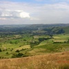 View of Hope Valley from Mam Tor.