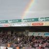 Sixfields Stadium. Rainbow