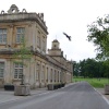 Aerial bombardment at Longleat House