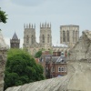 York Minster seen from the city wall