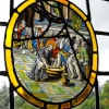 Stained glass at Beaulieu Palace House