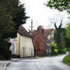 Road through the village