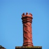 Ornate Chimney on a house in Gorleston