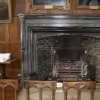 The fireplace associated with 'Alice in Wonderland'