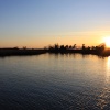Sunset on the Bure River