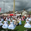 Downton Cuckoo Fair – Maypole dancing.