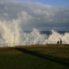 High tide in Hartlepool