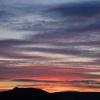 Sunset behind Penmyarth