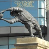 Statue at Twickenham